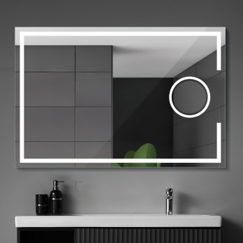 Espejo de baño con luz LED Ledimex Malta