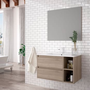 Conjunto mueble de baño Bruntec Domer