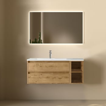 Conjunto mueble de baño Bruntec Domer