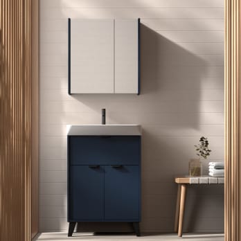 Conjunto mueble de baño fondo reducido 35.5 cm Midi Visobath