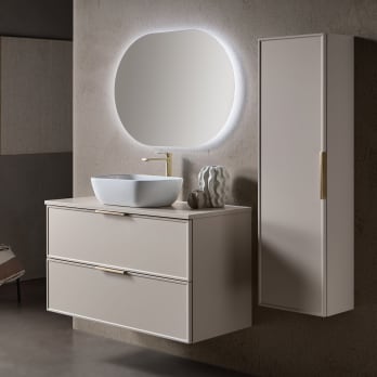 Conjunto mueble de baño Sanchis Kubik