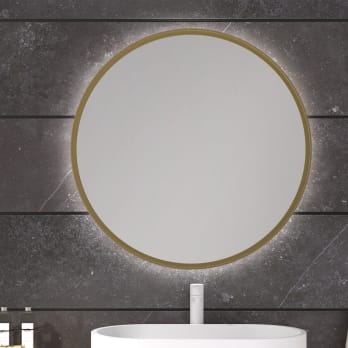 Espejo de baño con luz LED Eurobath Bequia
