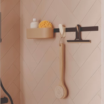 Set modular para ducha con guía de pared de Cosmic Alife