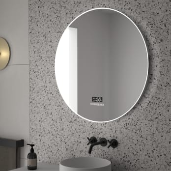 Espejo de baño con luz LED Eurobath, Caledonia