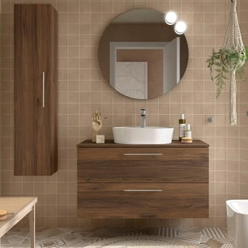 Mueble de baño con encimera Salgar Silane