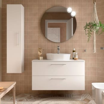 Mueble de baño con encimera Salgar Silane