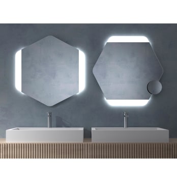 Espejo de baño con luz LED Eurobath, Turks