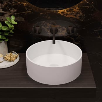 Lavabo sobre encimera Art and Bath fondo reducido Diana Solid