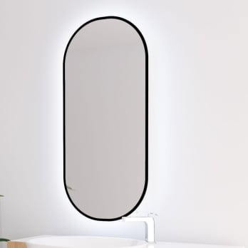 Espejo de baño con luz LED Bruntec Portia