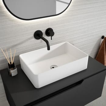 Lavabo sobre encimera Viso Quadro