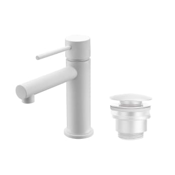 Pack Grifo de lavabo Imex Milos + Válvula click-clack