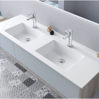 Lavabo encastrado Bruntec Tabac
