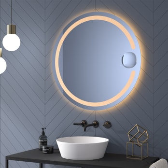 Espejo de baño con luz LED Eurobath Mill