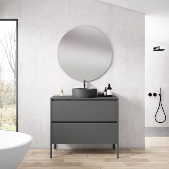 Mueble de baño con encimera de HDF Compatech Visobath Icon