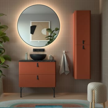 Mueble de baño con encimera Salgar Uniiq