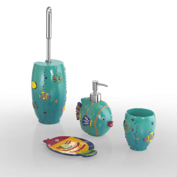Conjunto de accesorios infantil de baño Gedy Dori