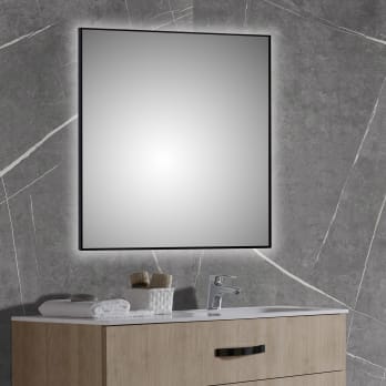 Espejo de baño con luz LED Bruntec Omega