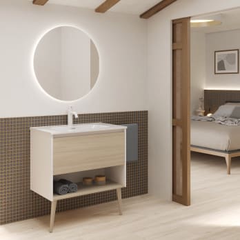 Conjunto mueble de baño Amizuva Nara