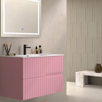 Conjunto mueble de baño Bruntec Ebi colores