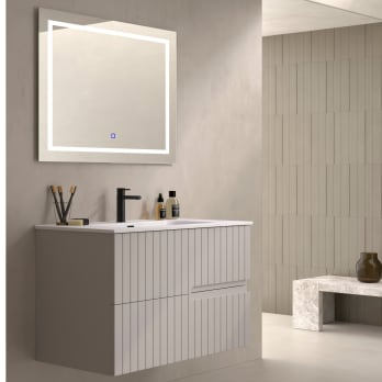 Conjunto mueble de baño Bruntec Ebi colores