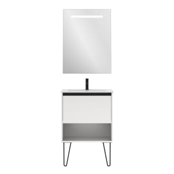 Conjunto mueble de baño Amizuva Yoko