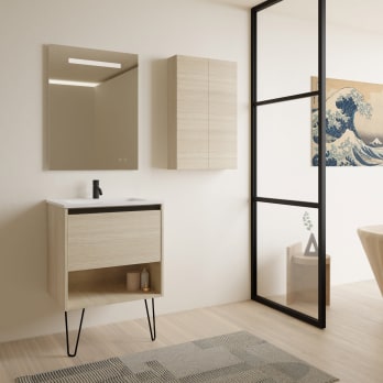 Conjunto mueble de baño Amizuva Yoko