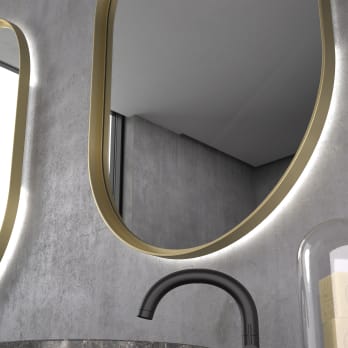 Espejo de baño con luz LED Eurobath Saba