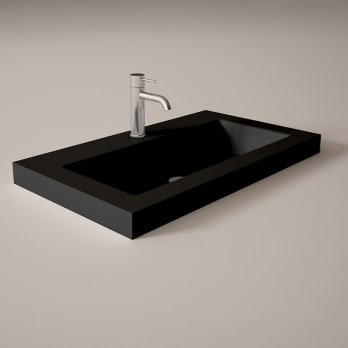 Lavabo encastrado 11.5 cm alto Visobath Nantes