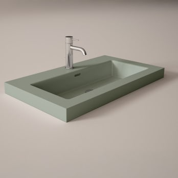 Lavabo encastrado 11.5 cm alto Visobath Nantes