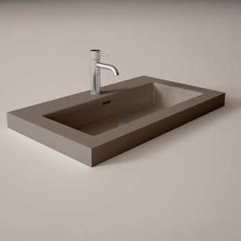 Lavabo encastrado 11.5 cm alto Visobath Nantes