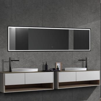 Espejo de baño con luz LED Ledimex New York