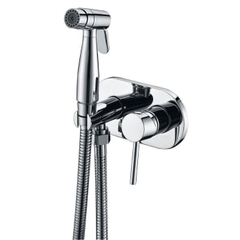 IMEX - Grifo bidet empotrado Kit Ducha Higienica Duchas Bidet WC Serie  Munich Niquel Cepillado RDM001/NQ