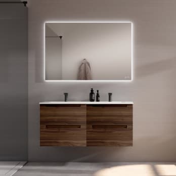 Conjunto mueble de baño de Visobath Kyoto japandi