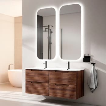 Conjunto mueble de baño de Viso Kyoto japandi