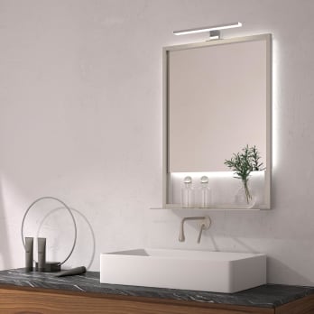 Espejo de baño con luz LED Eurobath Margarita