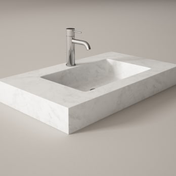 Lavabo suspendido Visobath Piedra