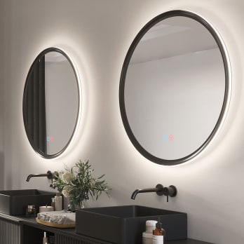 Espejo de baño con luz LED Ledimex Torino