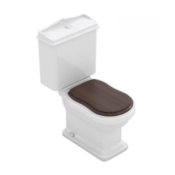 Inodoro compacto Fossil Natura Atenas con tapa de madera