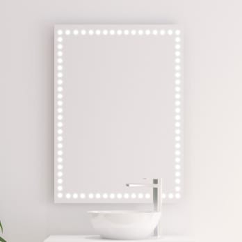 Espejo de baño con luz LED Bruntec Cindy