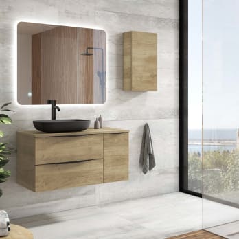 Mueble baño con lavabo fondo reducido - SIENA de Coycama