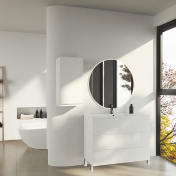 Mueble de baño lacado Bruntec Vilma
