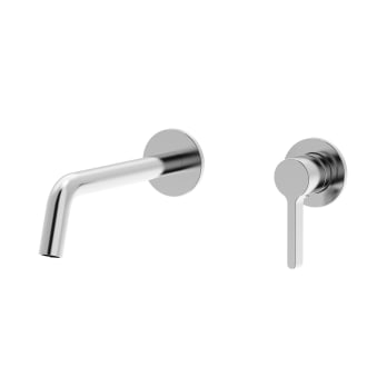 Grifo de lavabo empotrado de Lluvibath Bambú