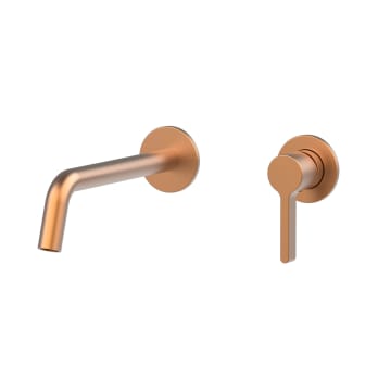 Grifo de lavabo empotrado de Lluvibath Bambú