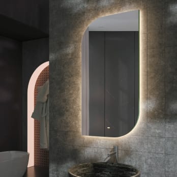 Espejo de baño con luz LED Ledimex Cardiff