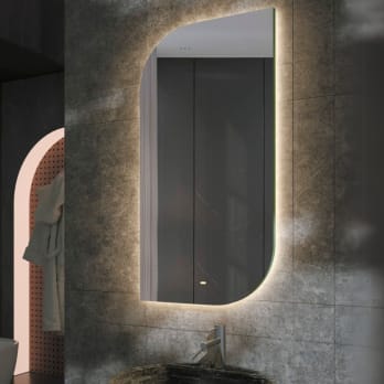 Espejo de baño con luz LED Ledimex Cardiff