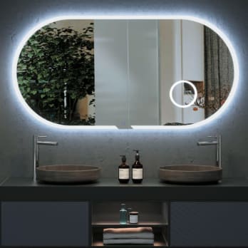Espejo de baño con luz LED Ledimex Indiana