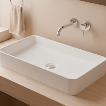 Lavabo sobre encimera Bruntec Tre