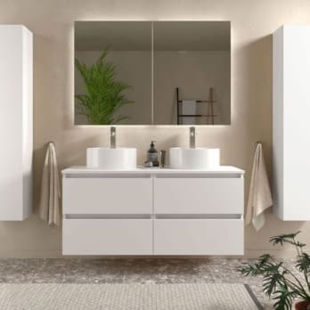 Mueble de baño para lavabo sobre encimera Salgar Bequia