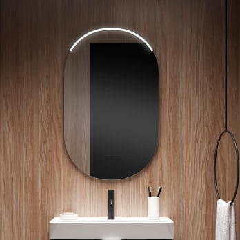 Aplique Curvo de luz Led Voile Visobath