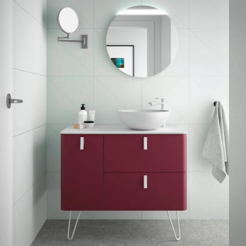 Mueble de baño con encimera Salgar Uniiq